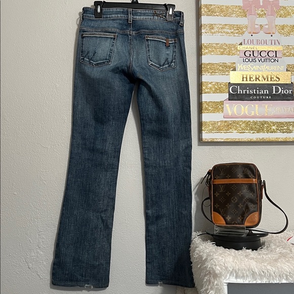 Notify Women’s Anemone Slim Boot Retro Style Jeans Size 28 - Picture 4 of 12